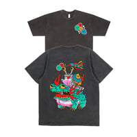 Snail Quest tee - Vintage black