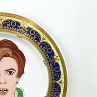 Image 3 of David Bowie - Fine China Plate - #0786