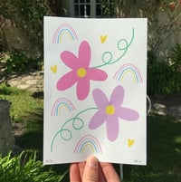 Image 4 of SPRING FLOWERS TRIO- A5