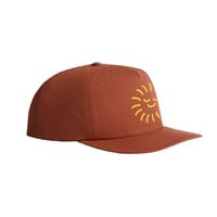 Image 2 of happy seaweed Surf Cap - Clay Brown