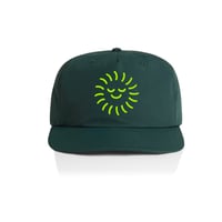 Image 1 of happy seaweed Surf Cap - Alpine Green