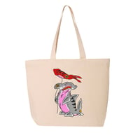 Hammerhead and Pal tote bag