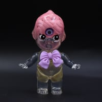 Image 5 of Kilos Kewties 3 inch Third Eye Purple Bow Tie Anatomy Double Cast Resin Figure 