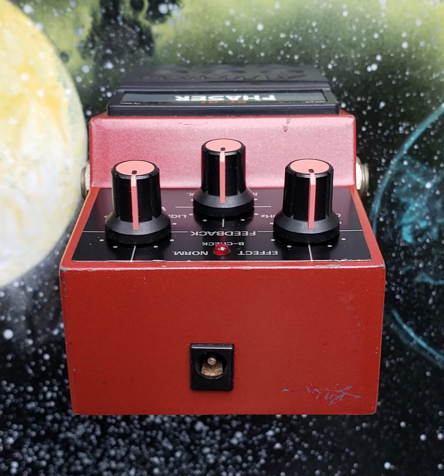 Vintage Maxon PT-01 Phaser Pedal, Made In Japan, 1980s Vintage Maxon PT-01 Phaser Pedal, Made In Japan, 1980s