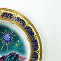 Image 2 of Robot Attacks - Fine China Plate - #0786