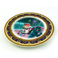 Image 3 of Robot Attacks - Fine China Plate - #0786