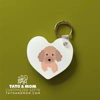 Image 1 of Customizable Heart Keychain 