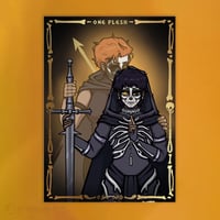 [THE LOCKED TOMB] One Flesh One End - Gold foiled print