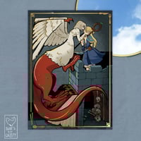 [DELICIOUS IN DUNGEON] Farcille - Gold foiled print