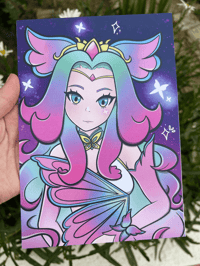 Image 3 of Seraphine Faerie Court Print from League of Legends - Pearlescent finish