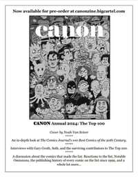 ***PRE-ORDER*** CANON ANNUAL 2024: The Top 100 - Coming in September, 2024