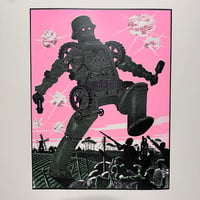 Image 2 of L.J. Jordaan 1940 Anti-War Print