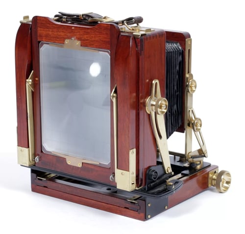 Image of Wista 45DX 4X5 Field camera + 150mm+210mm Lenses + Holders + FRESNEL + FILM 9474