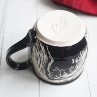 Image 10 of Black Bear Sgraffito Mug, Beautiful Carved Bear Coffee Cup, 12 oz., Made in USA