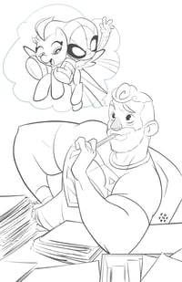 Image 9 of Single Character Commission (non rendered)