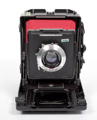 Image 2 of Toyo 45CF 4X5 Ultralight Camera w/ 150mm + 90mm Lenses + Holders + FILM #9496