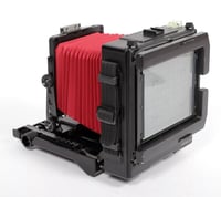 Image 4 of Toyo 45CF 4X5 Ultralight Camera w/ 150mm + 90mm Lenses + Holders + FILM #9496