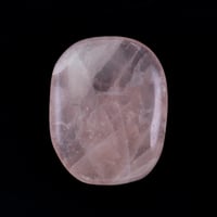 Image 1 of Rose Quartz - Crystal Palm Stone