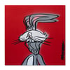 Twisted portrait of Bugs Bunny (solid)