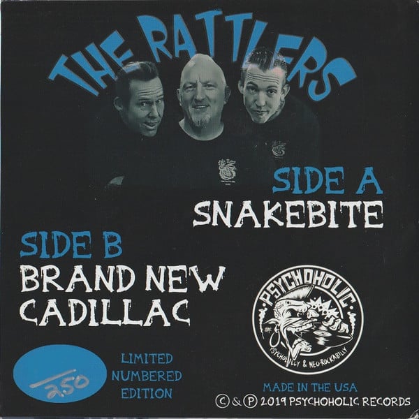 THE RATTLERS - SNAKEBITE (EP) 7"