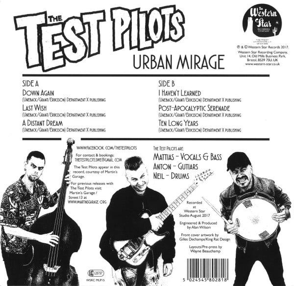 The Test Pilots – Urban Mirage (10") 