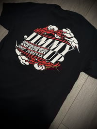 Image 2 of Limited Edition Circle Logo Tee: Fire (2xl Only)