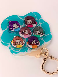 Image 2 of Pool Floatie Spinner Charm 