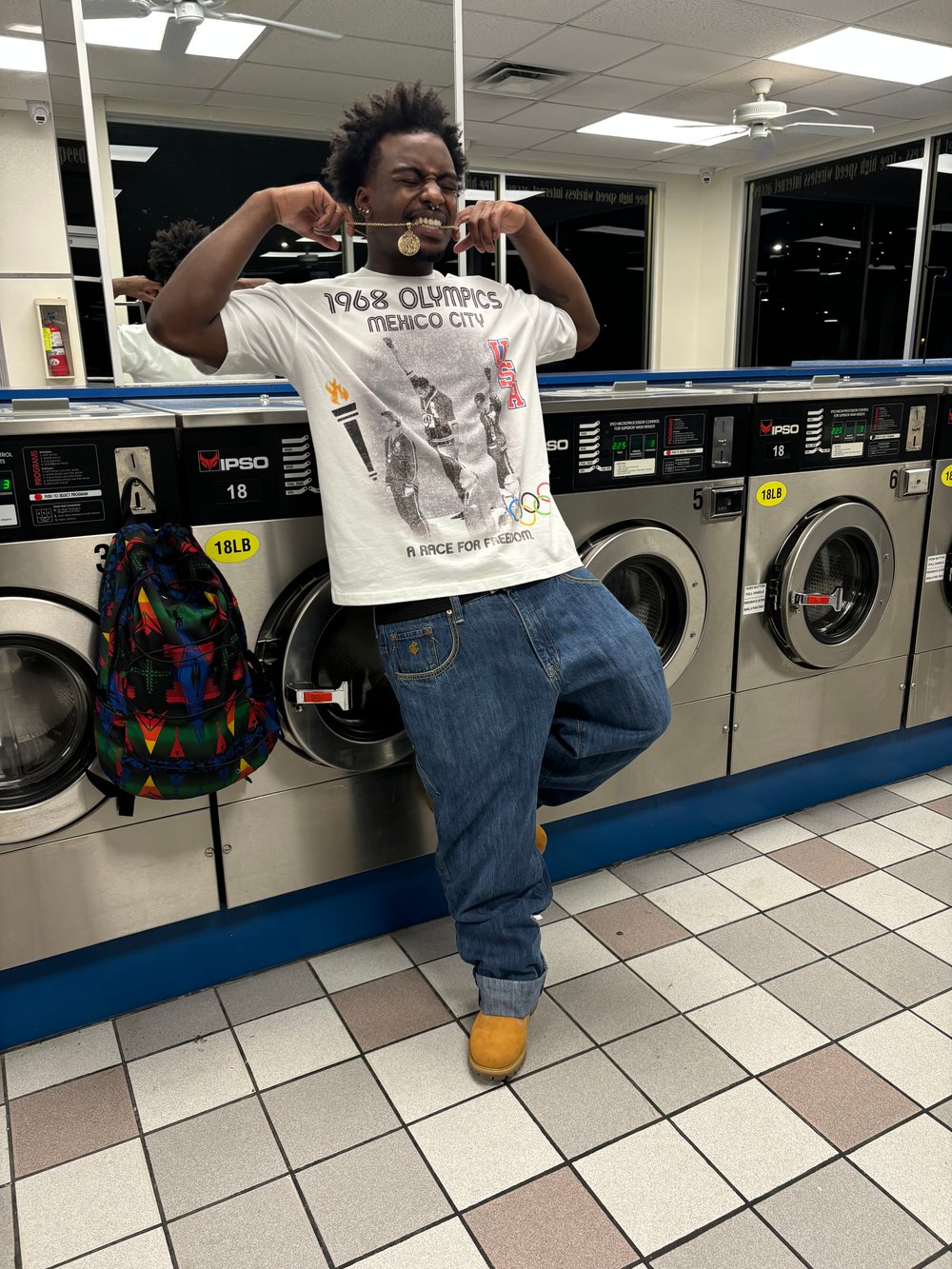 PEACEISFREE Olympics Tee