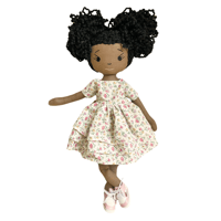 Image 1 of Lily Handmade Linen Doll (PREORDER ITEM - SHIP DATE ON OR BEFORE DECEMBER 9, 2024)