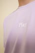 Play. (verb) Purple Tee Image 3