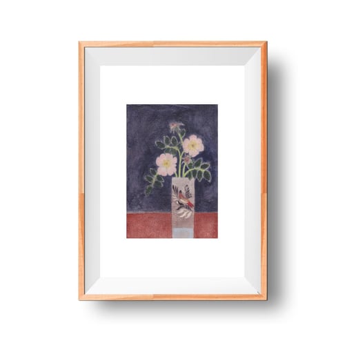 Image of Briar Rose Still Life Greetings Card