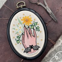 Victorian Vampire Bouquet Embroidery