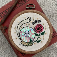 Crystallomancy Ghost Embroidery