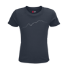 Monte Bianco T-shirt in Cotone Organico KIDS 3-15Y blu navy / bianco PULSE