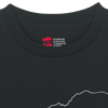 Monte Bianco T-shirt in Cotone Organico KIDS 3-15Y nero / bianco PULSE