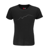 Monte Bianco T-shirt in Cotone Organico KIDS 3-15Y nero / bianco PULSE