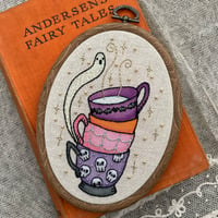 Haunted Teacups Embroidery