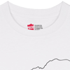 Monte Bianco T-shirt in Cotone Organico KIDS 3-15Y bianco / nero PULSE