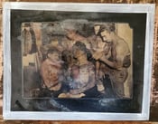 Image of original antique charles wagner chatham bowery nyc tattoo shop mag photo 7x8.5