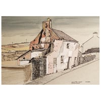 Image 1 of 'Casey's Hotel Dingle (Now Demolished)' Eric Patton RHA 1925 - 2004 Pen & Ink