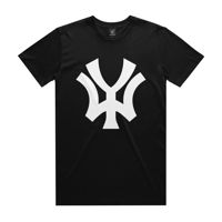 'WY' Classic Logo T-Shirt - white/black