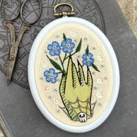 Forget Me Not Bouquet Embroidery