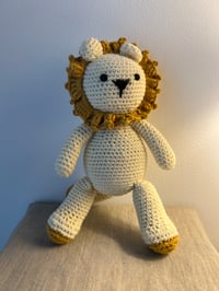 Image 1 of Leo the Crocheted Lion