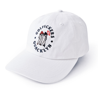 Image 1 of Golfickers Twinhurst Cap White [HOLE 469]  [2024]