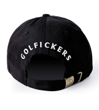 Image 3 of Golfickers Twinhurst Cap Black [Hole 471] [2024]