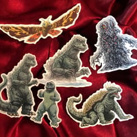 Image 1 of MONSTER ISLAND Little Sticker 6 Pack SET!