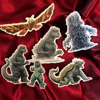 Image 2 of MONSTER ISLAND Little Sticker 6 Pack SET!