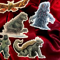 Image 6 of MONSTER ISLAND Little Sticker 6 Pack SET!