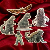 Image 3 of MONSTER ISLAND Little Sticker 6 Pack SET!