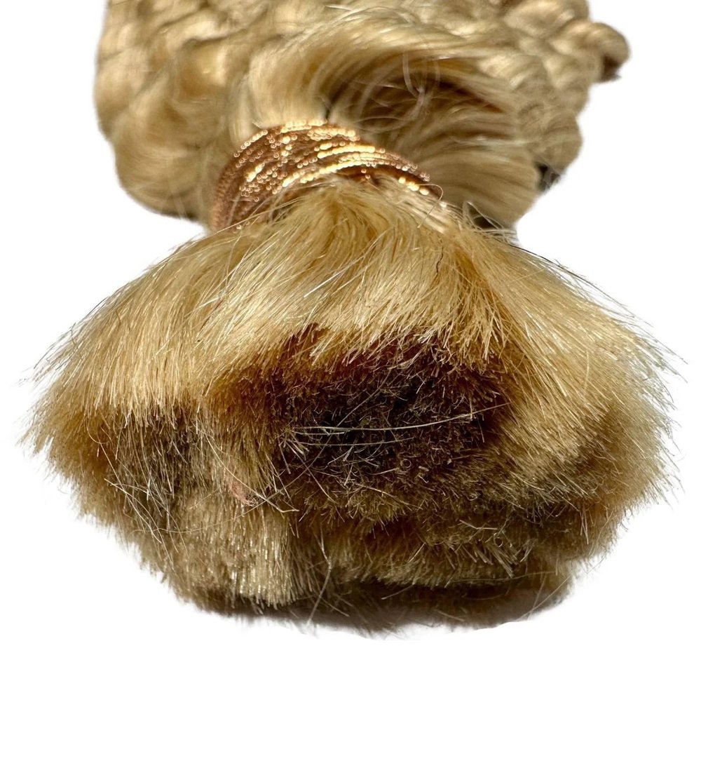 Image of Deep Wave Bulk Human Braiding Hair (Blonde)